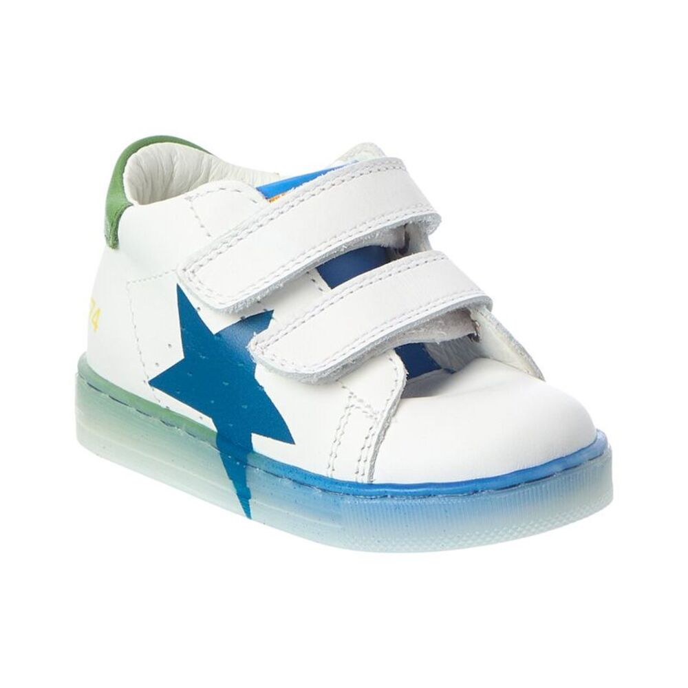 Naturino Falcotto Salazar 3 Leather Sneaker, White